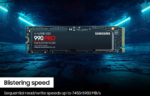 SAMSUNG 990 PRO 2TB SSD, PCIe Gen4 M.2 2280, Seq. Read Speeds Up-to 7,450MB/s - Image 4