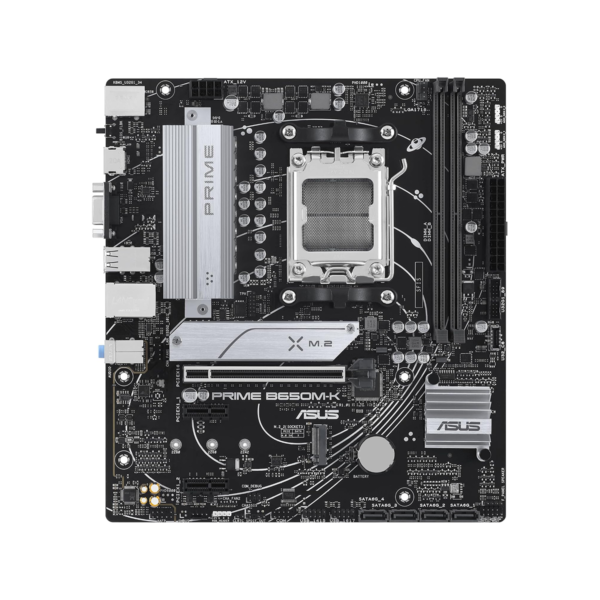 AMD B650 Micro-ATX motherboard with DDR5, PCIe 5.0